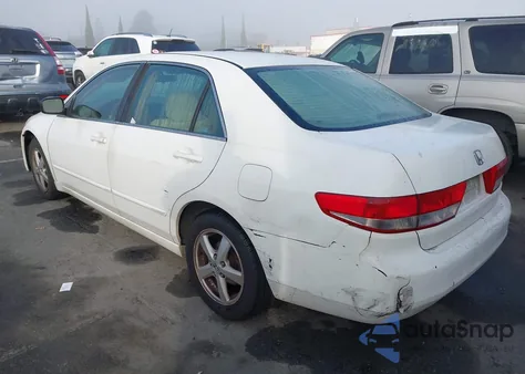 2004 Honda Accord 2.4 Ex from USA, damaged, VIN 1HGCM56734A008081